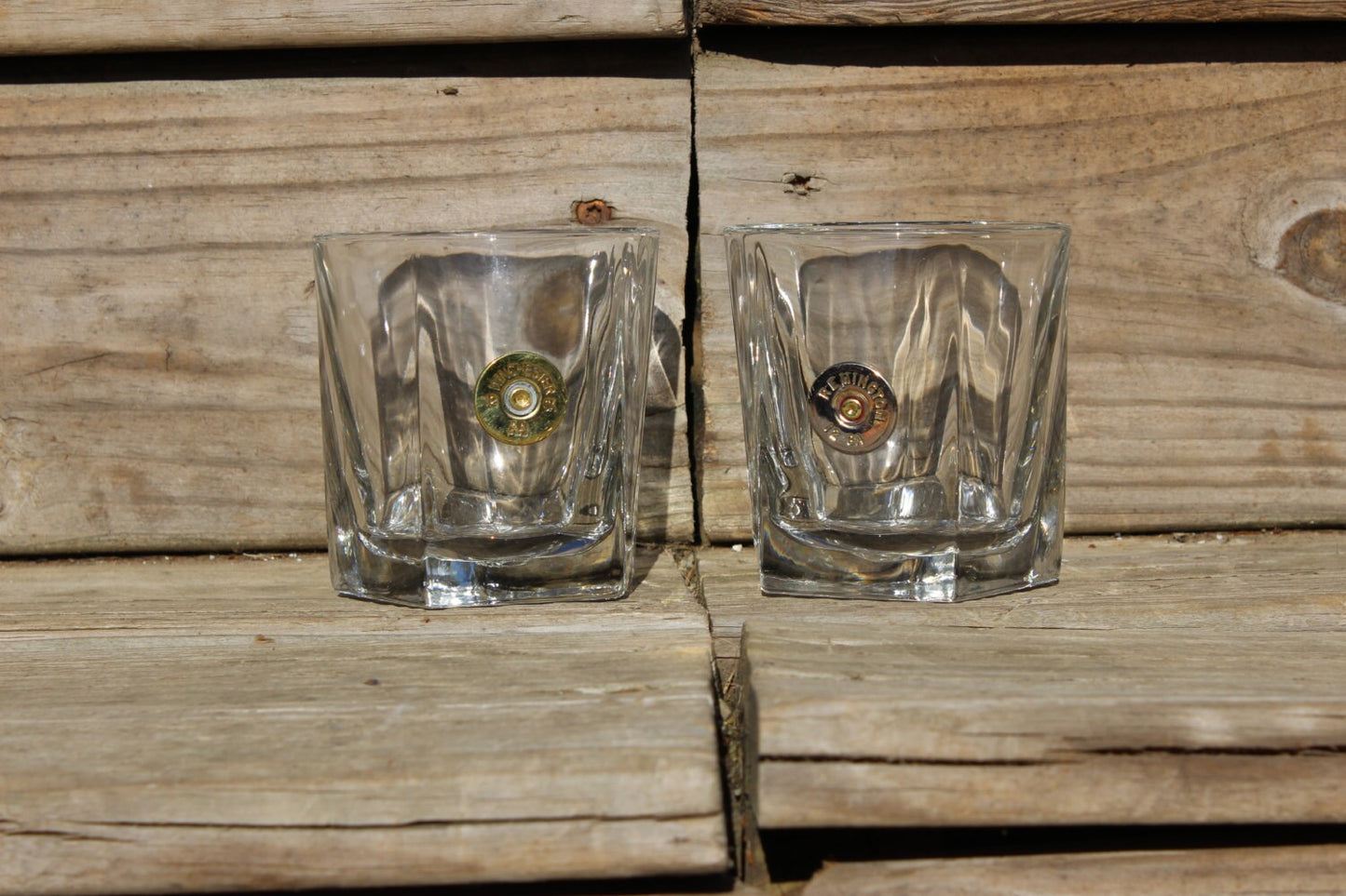 SALE! Handmade Pentagon Bullet Whiskey Glass 12GA Winchester or Remington, Whiskey Glasses Bullet Glasses Bullet Home Bar Decor Fathers Day