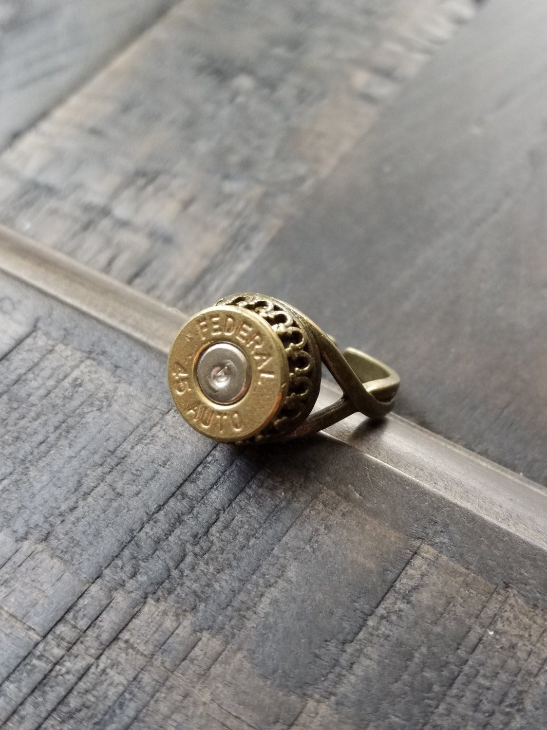Handmade Bullet Rings, Bullet Jewelry for the Country Girl