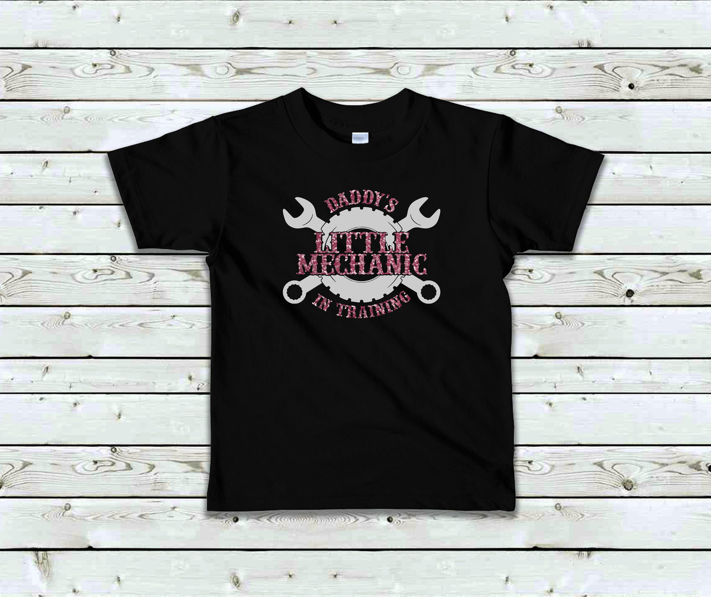 Mechanic In Training Toddler Tee Kid's Tee T-shirt -Mechanic T-shirt - Mommy's Little Mechanic - Daddy's Little Mechanic - Grandpa's