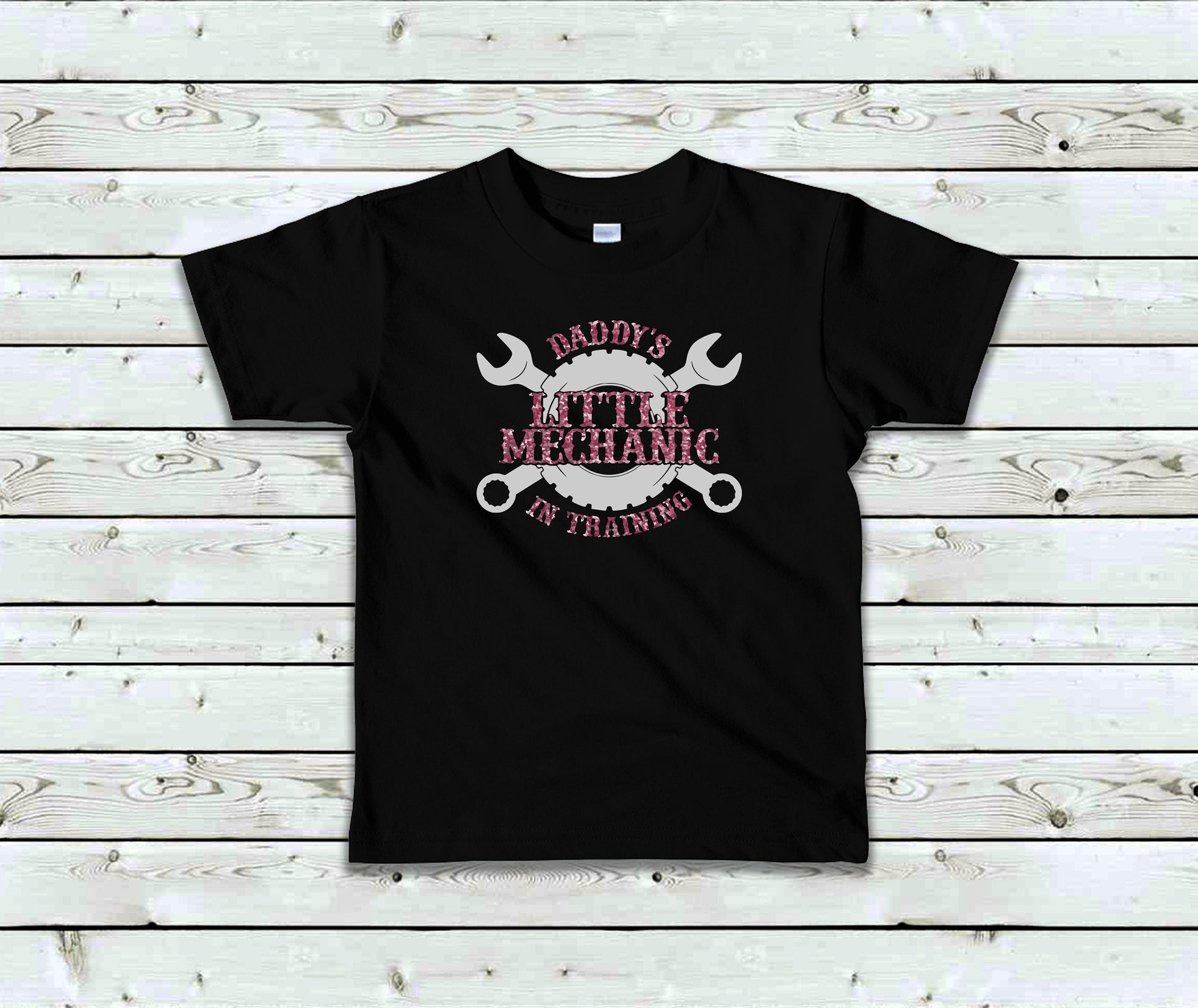 Mechanic In Training Toddler Tee Kid's Tee T-shirt -Mechanic T-shirt - Mommy's Little Mechanic - Daddy's Little Mechanic - Grandpa's