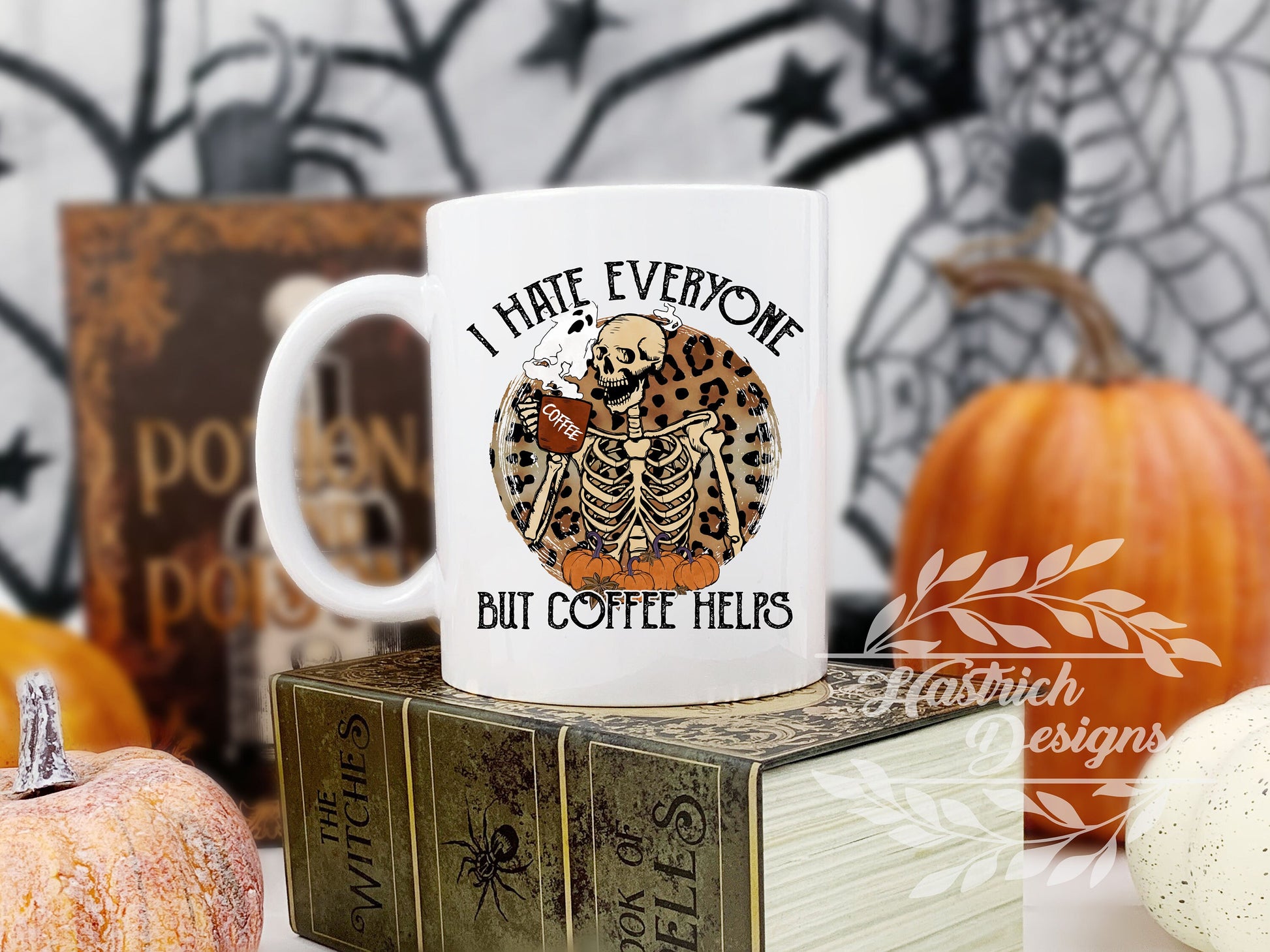 Hate Everyone but Coffee Helps Mug Coffee Cup, Coffee Mug, Iced Coffee Cup