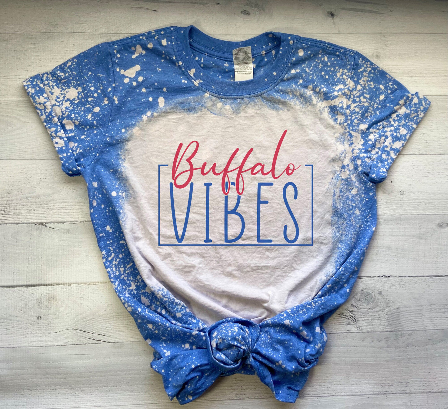 Buffalo Shirt Tee, Buffalo Bleached Tee, Buffalo Shirt Tee, Buffalo Bleached Tee Buffalo Vibes Tee