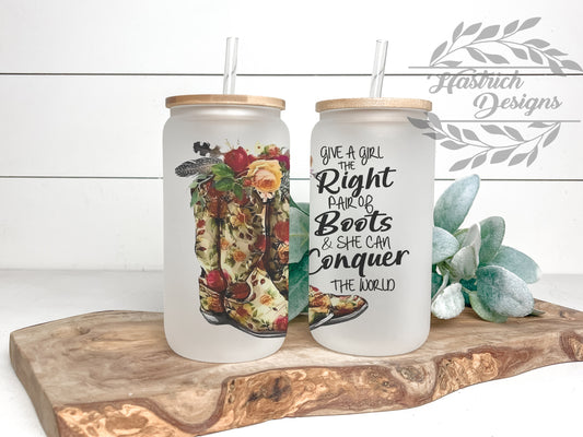 Country Cup Iced Coffee Cup Glass, Beer Can Glass, Country Coffee Cup, Glass Cup Coffee Can Beer, Country Soda Can Glass