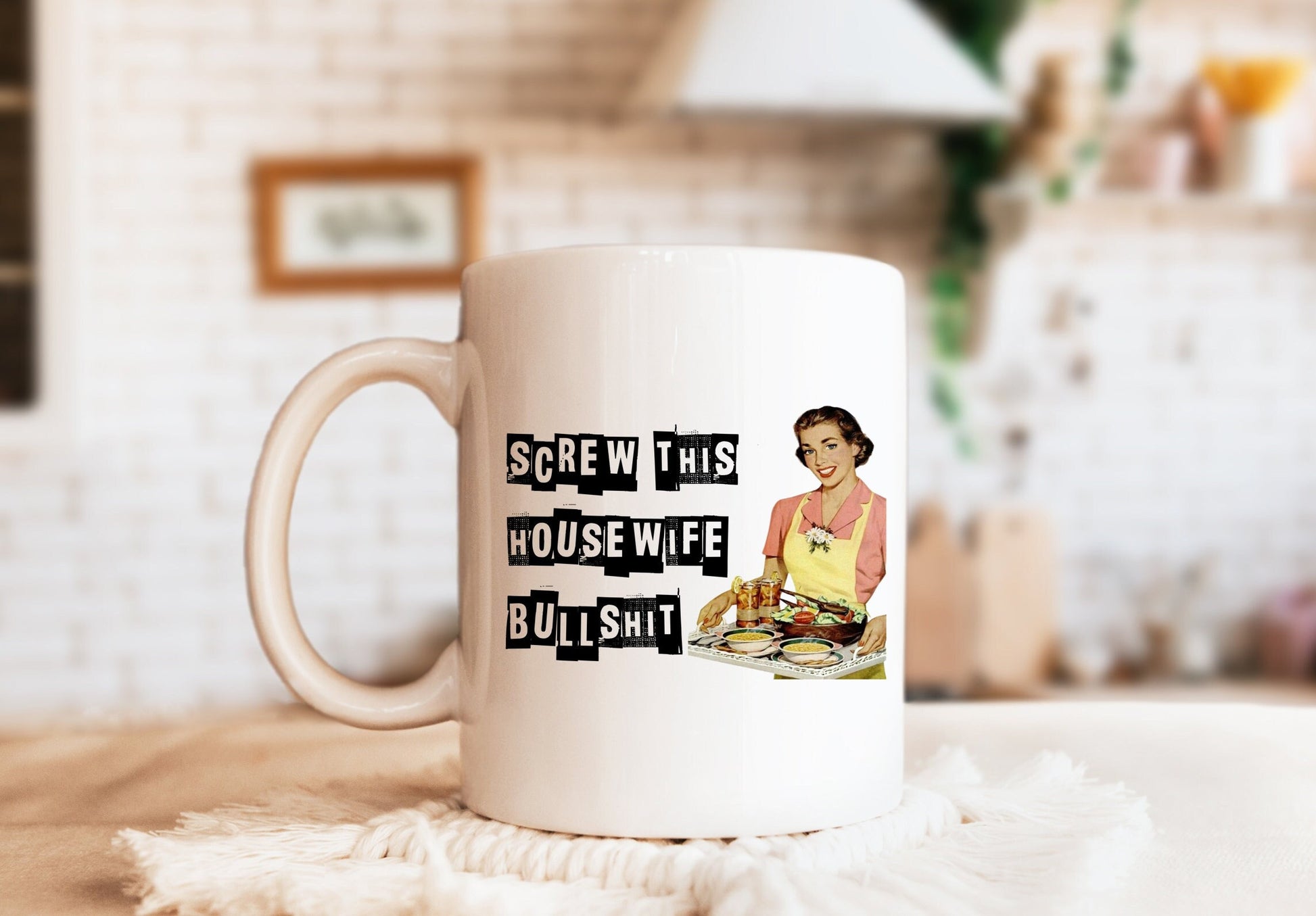 Screw This Housewife Bullsh*t Mug, Humorous Mug, Sarcastic Mug, Funny Mug