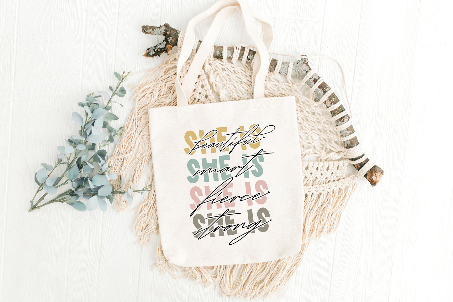 She Is Tote, Set Yourself Free Bag, Summer Tote Bag, Boho Tote Bag, Inspirational Tote Bag
