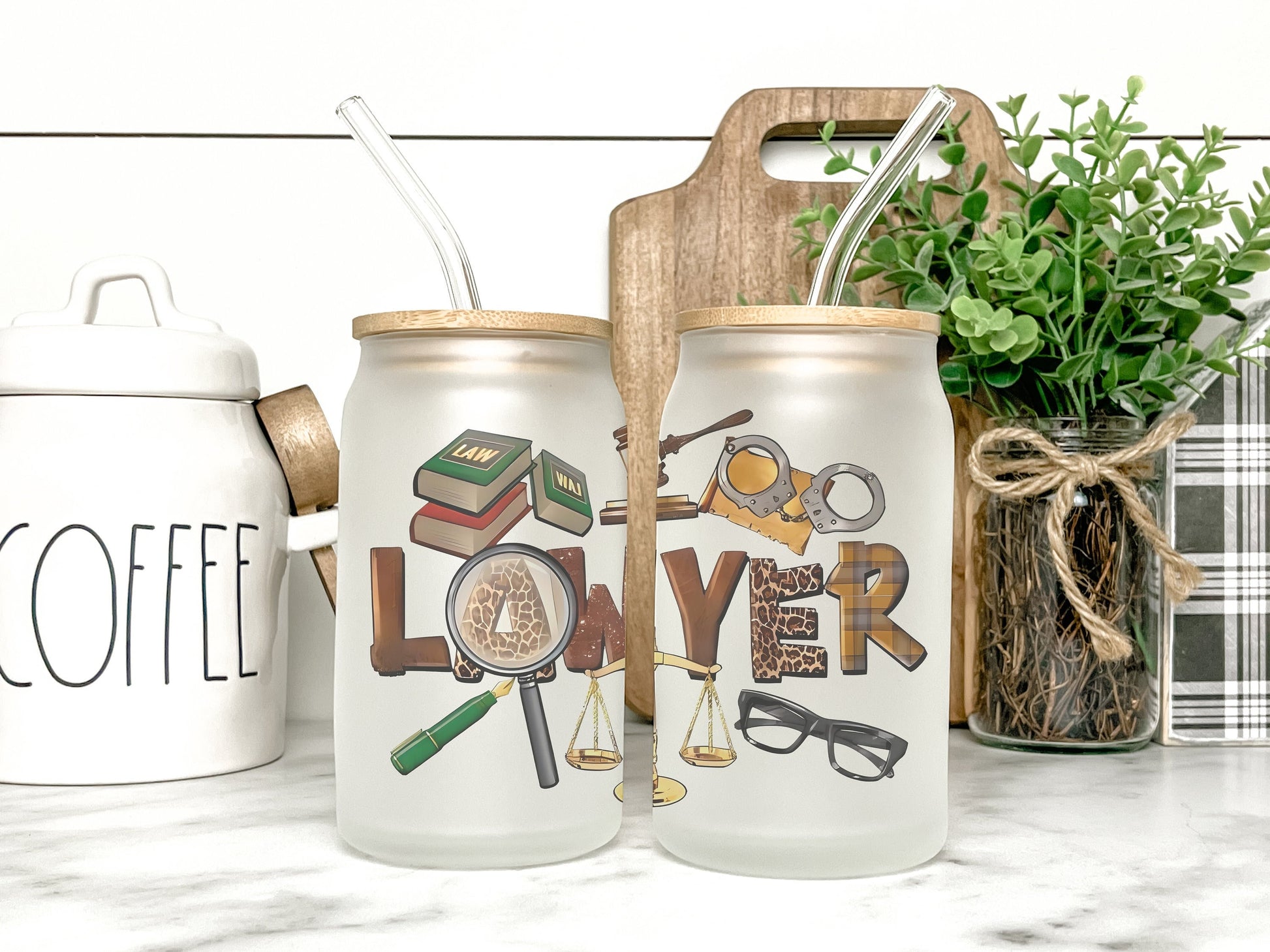 Lawyer Cup Iced Coffee Cup Glass, Beer Can Glass, Lawyer Iced Coffee Cup, Glass Cup Coffee Can Beer