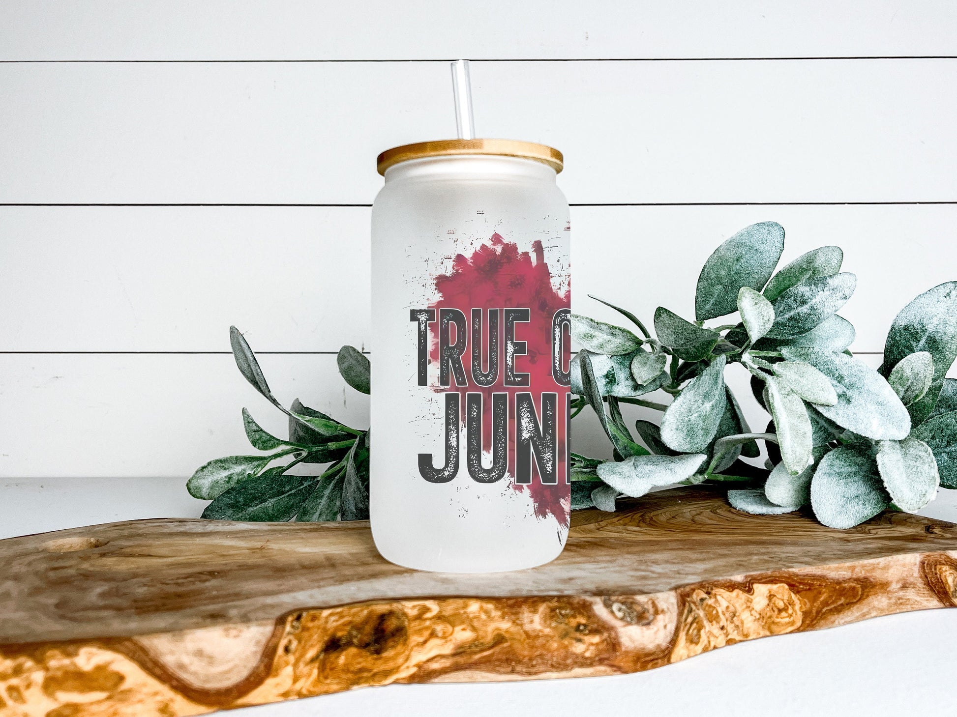 True Crime Cup Iced Coffee Cup Glass, Beer Can Glass, True Crime Iced Coffee Cup, Glass Cup Coffee Can Beer