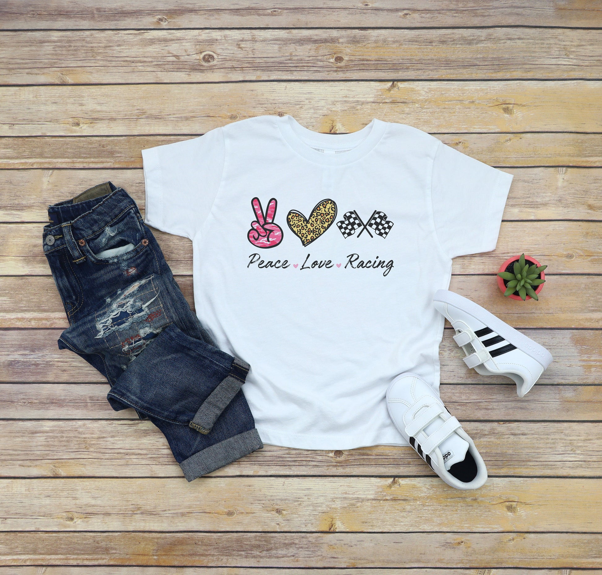 Peace Love Racing Youth Shirt Tee, Racing Youth Tee, Racing Shirt Tee