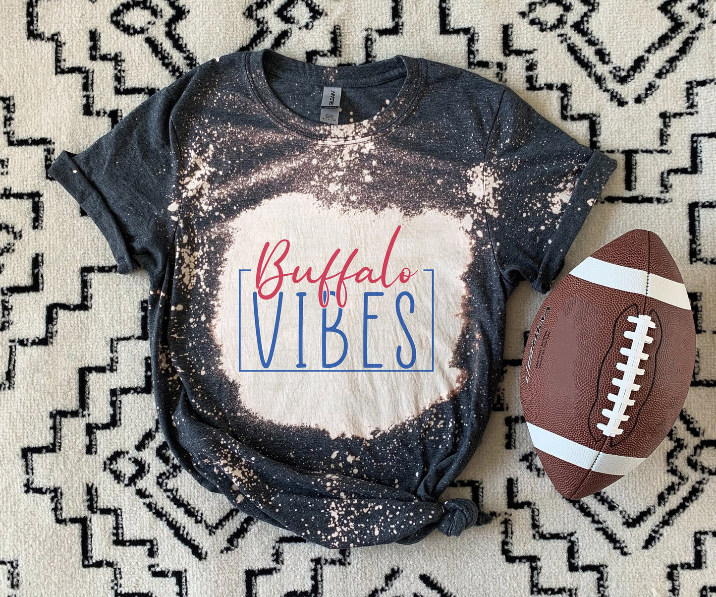 Buffalo Shirt Tee, Buffalo Bleached Tee, Buffalo Shirt Tee, Buffalo Bleached Tee Buffalo Vibes Tee