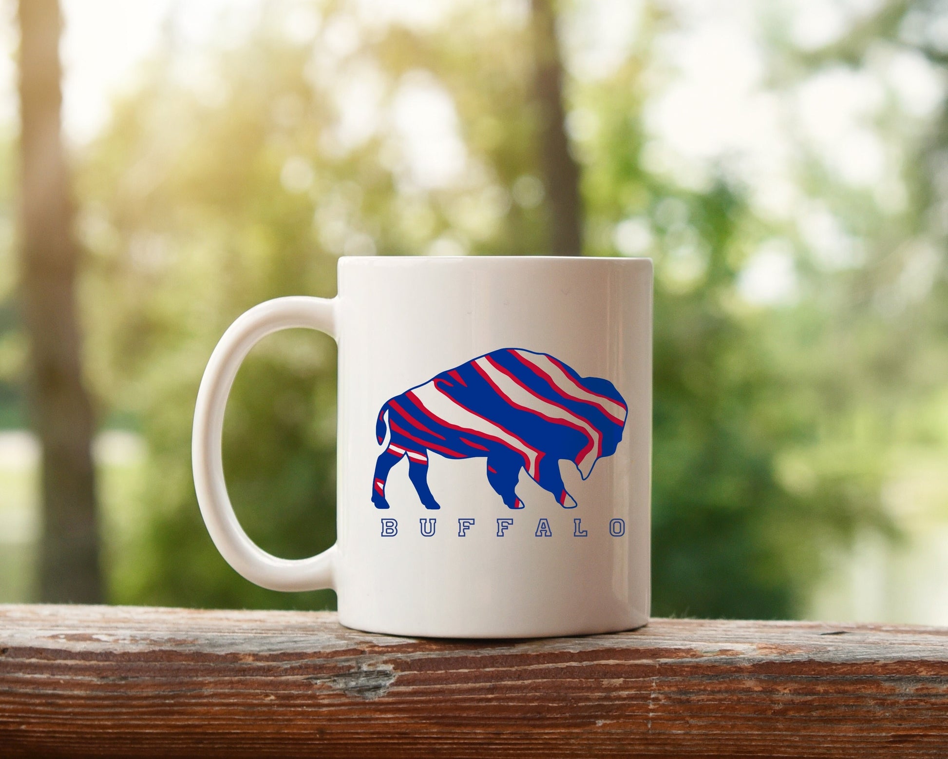 Buffalo Mug Coffee Cup, Buffalo Coffee Mug, Buffalo Coffee Cup