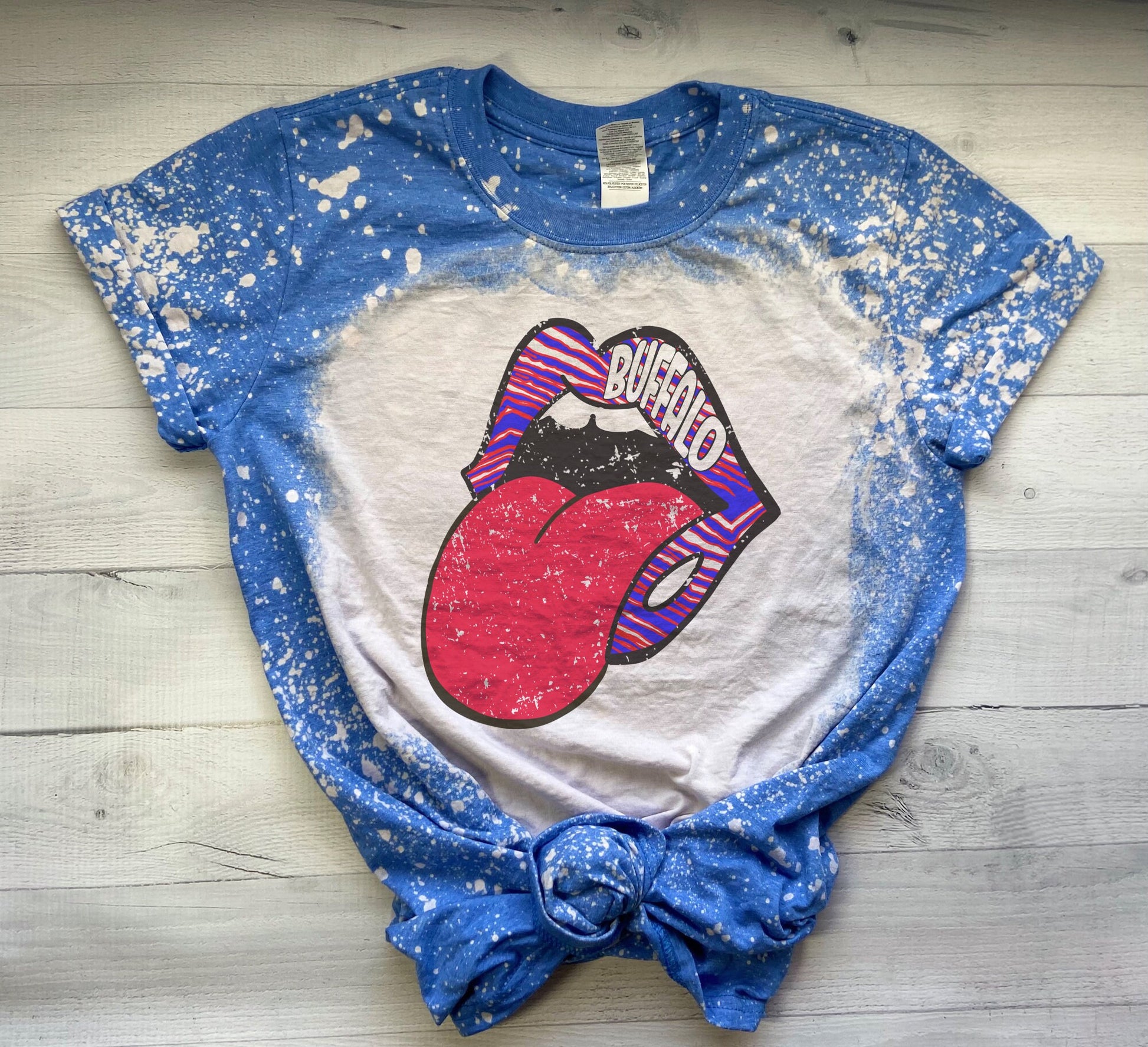 Buffalo Shirt Tee, Buffalo Bleached Tee, Buffalo Shirt Tee, Buffalo Bleached Tee