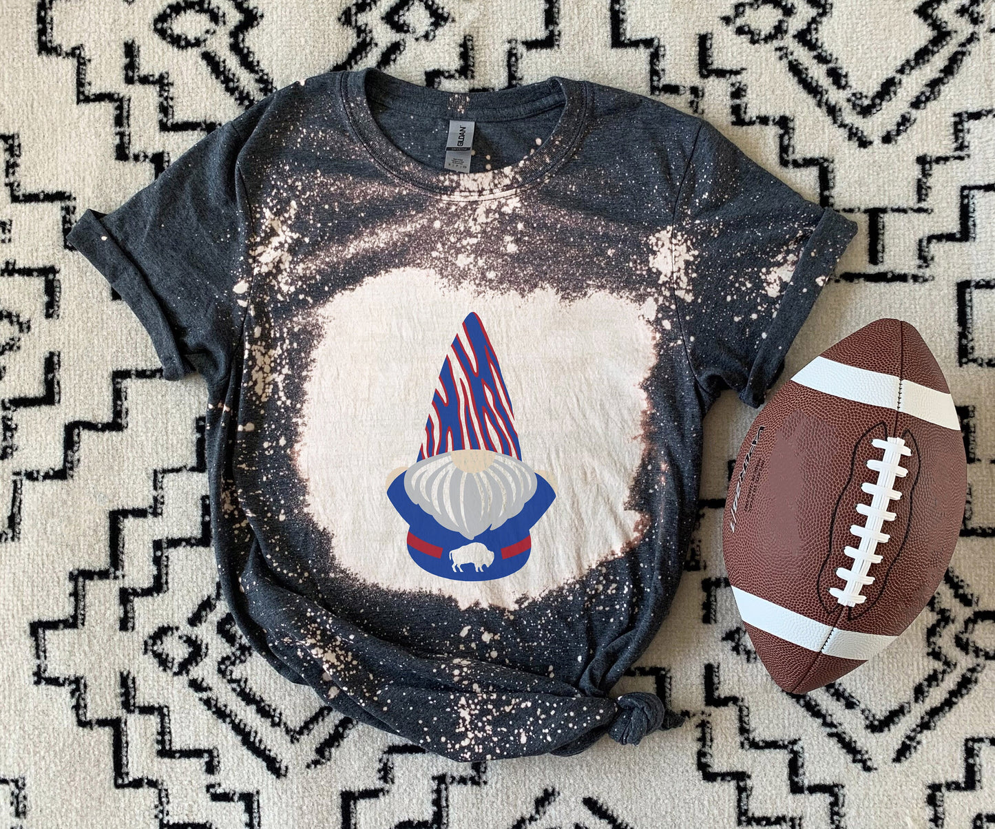 Buffalo Gnome Shirt, Buffalo Gnome Bleached Shirt