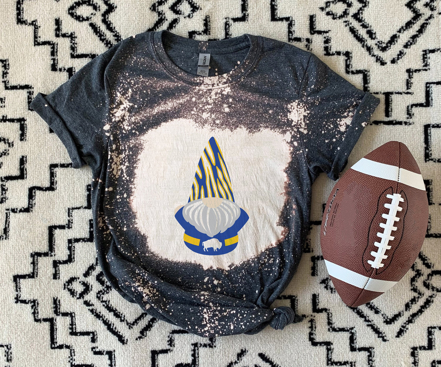 Buffalo Gnome Shirt, Buffalo Gnome Bleached Shirt