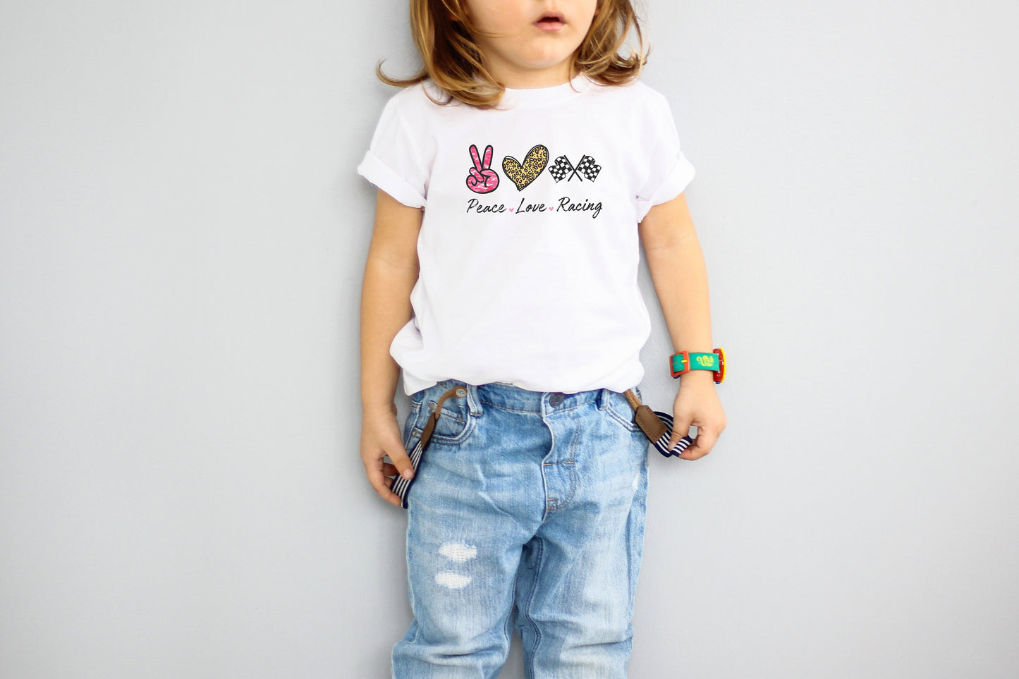 Peace Love Racing Youth Shirt Tee, Racing Youth Tee, Racing Shirt Tee