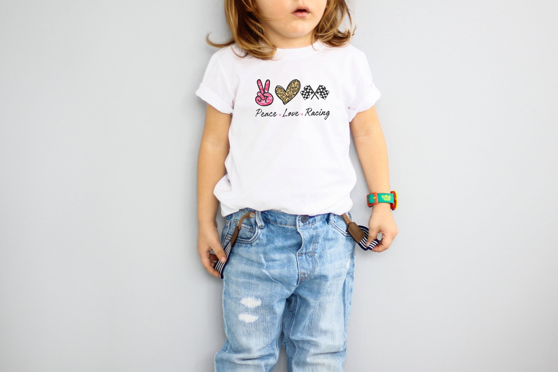 Peace Love Racing Youth Shirt Tee, Racing Youth Tee, Racing Shirt Tee