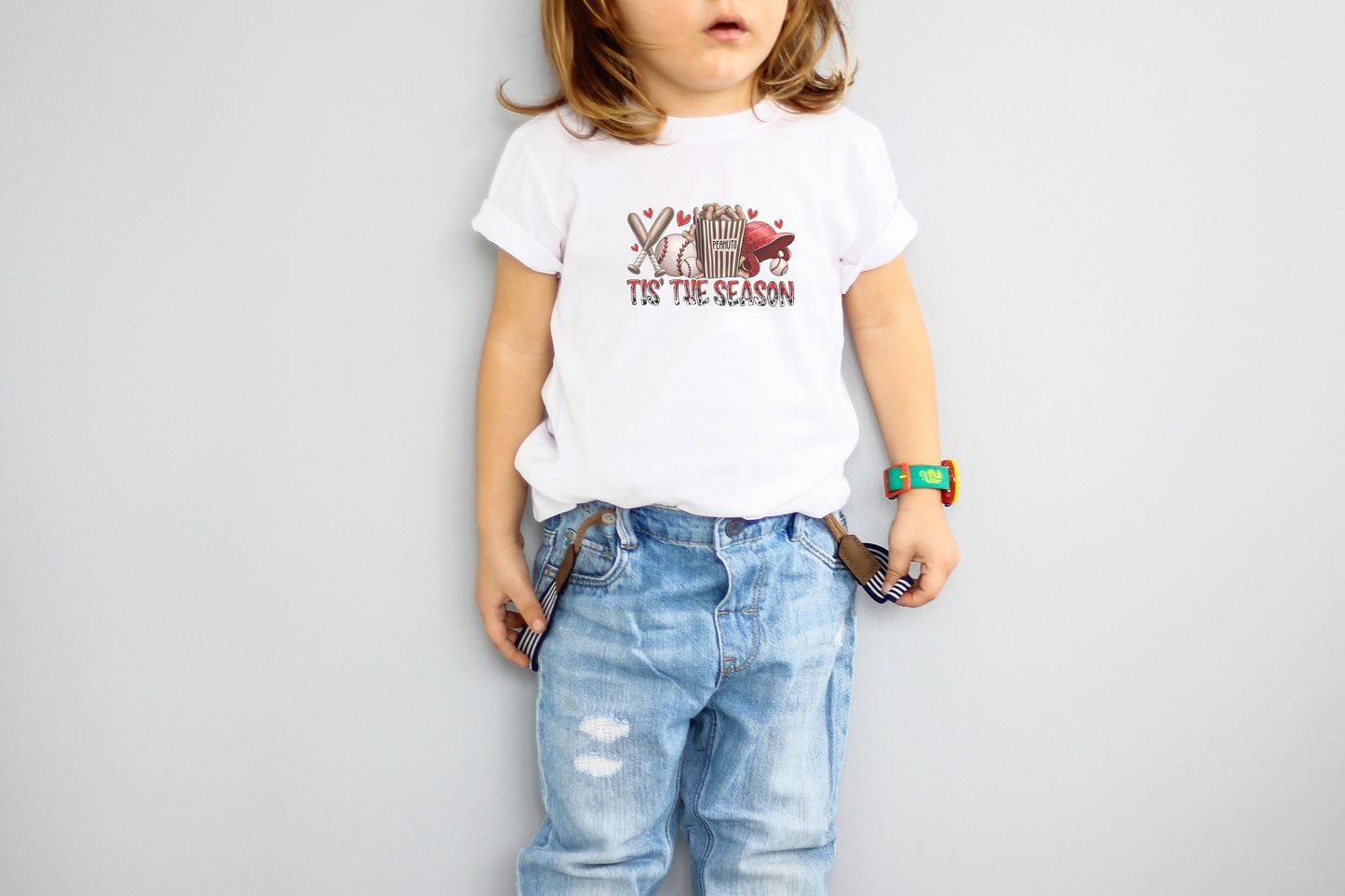 Tis The Season Baseball Youth Shirt Tee, Baseball Youth Tee, Baseball Shirt Tee