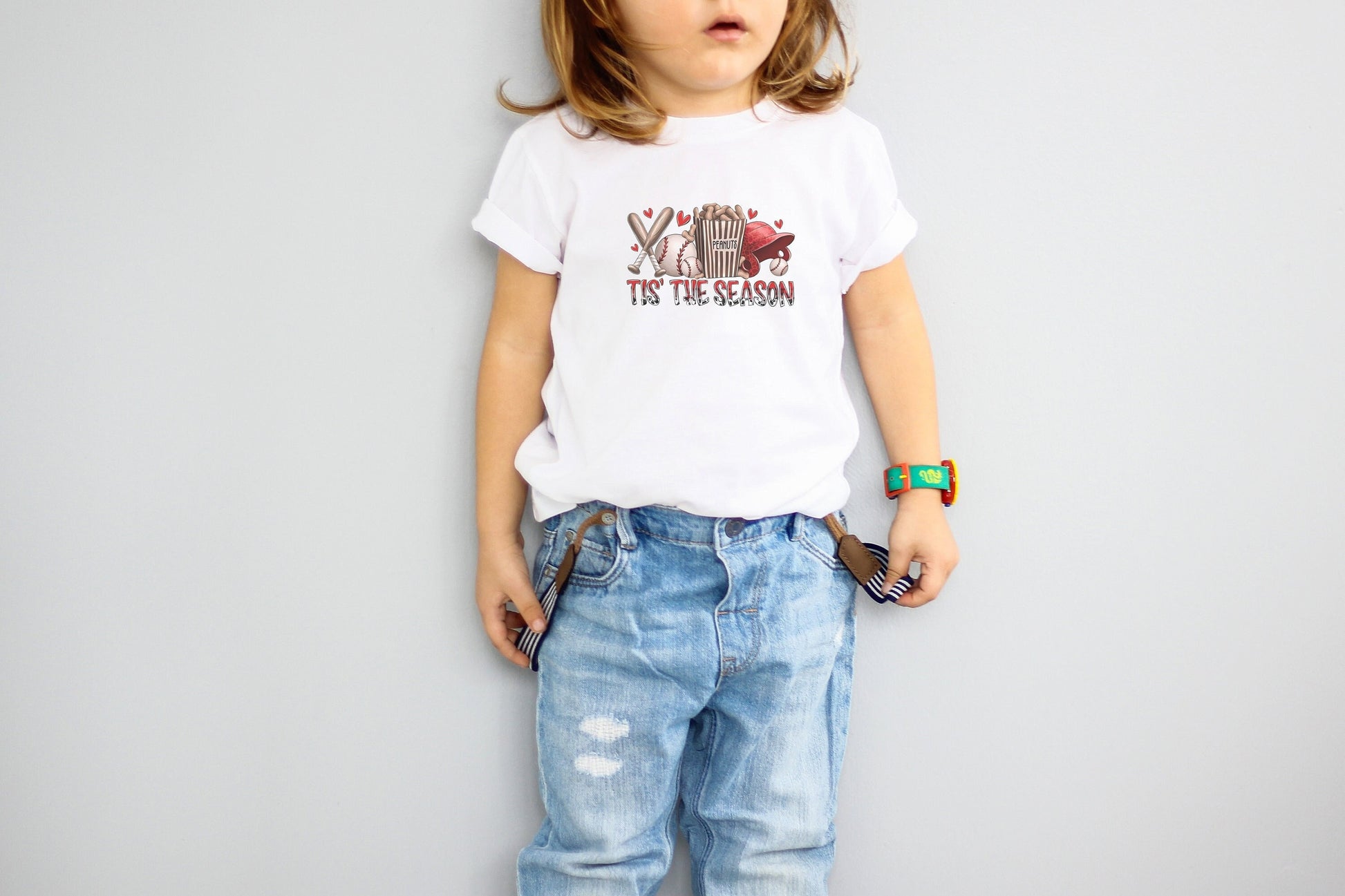 Tis The Season Baseball Youth Shirt Tee, Baseball Youth Tee, Baseball Shirt Tee