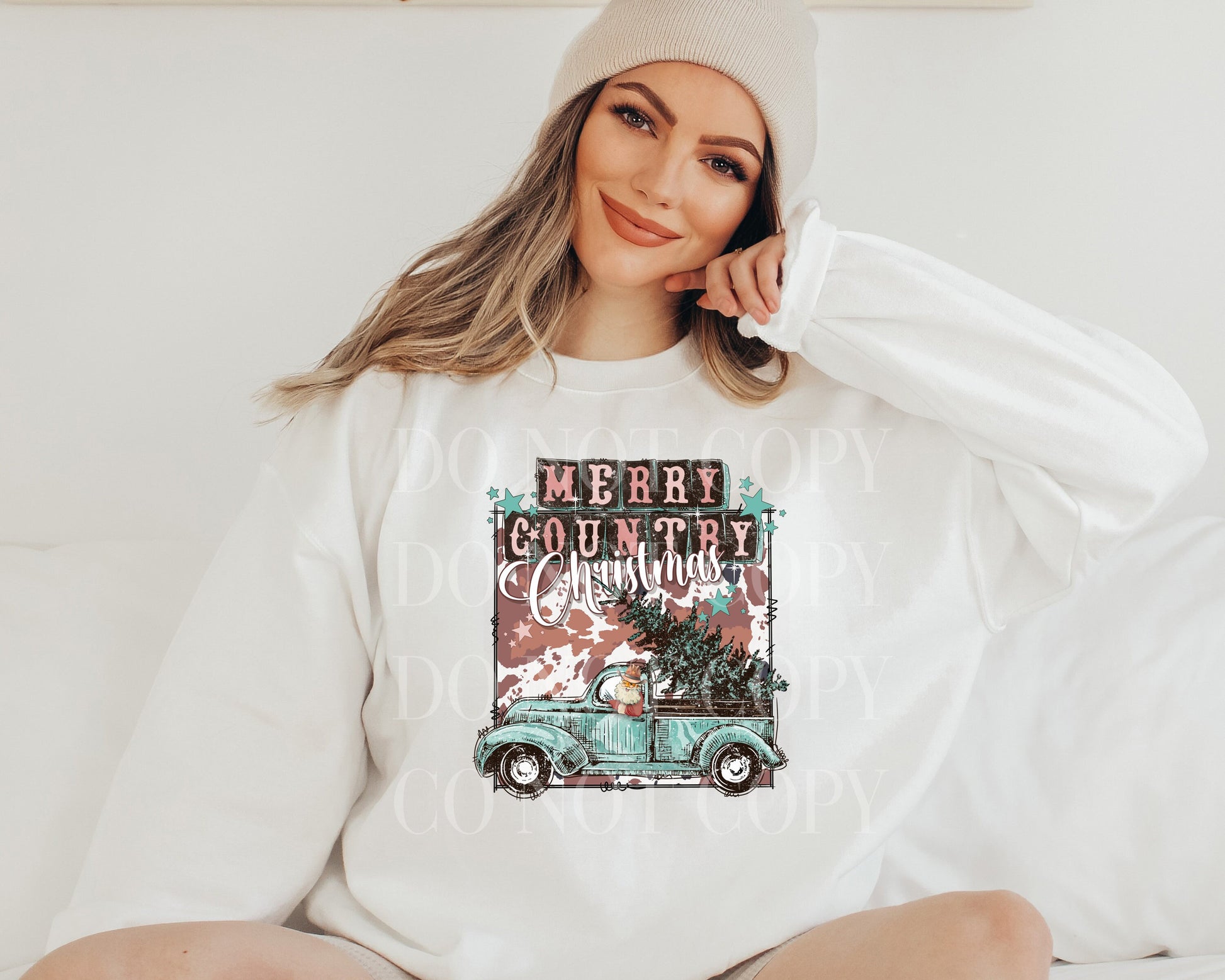 Merry Country Christmas Sweatshirt, Merry Country Christmas Crewneck Sweatshirt