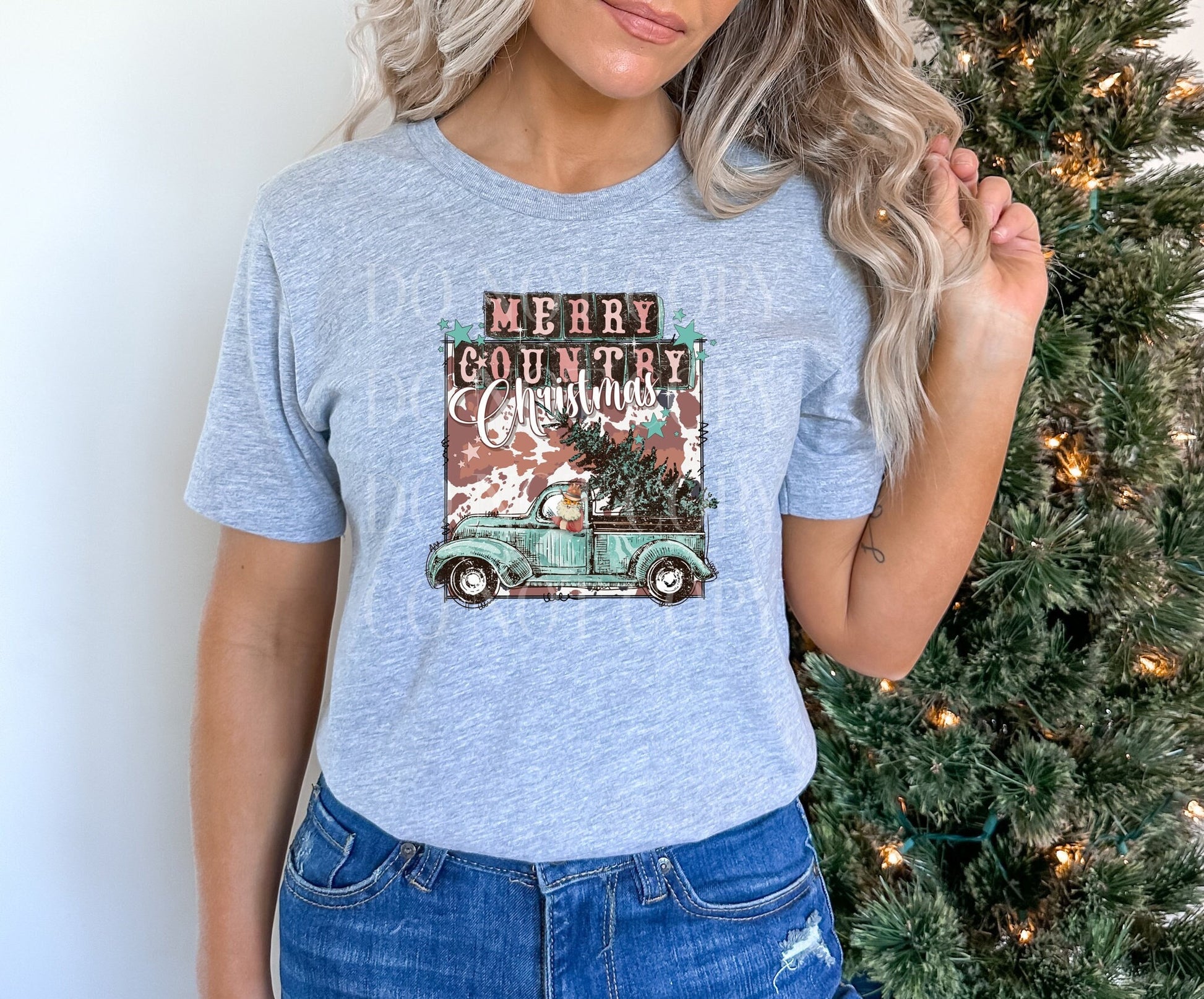 Merry Country Christmas Shirt, Merry Country Christmas T-Shirt Tee
