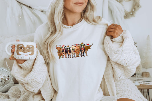 Christmas Cow Shirt, Christmas Cow Shirt T-Shirt