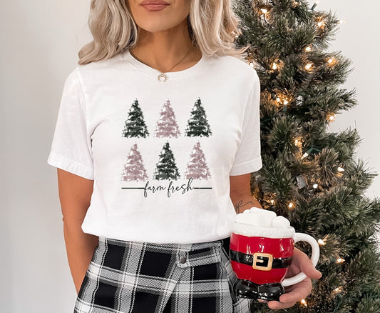 Farm Fresh Christmas Shirt, Farm Fresh Christmas T-Shirt Tee