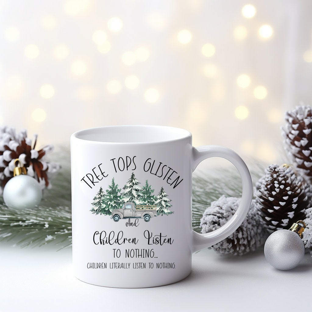 Funny Christmas Mug, Funny Christmas Coffee Mug