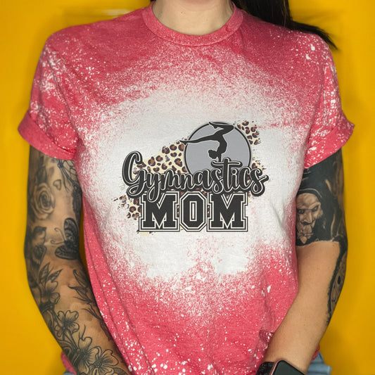 Gymnastics Mom Shirt, Gymnastics Mom T-Shirt, Gymnastics Shirt For Women, Mothers Day Gift, Cheetah Print