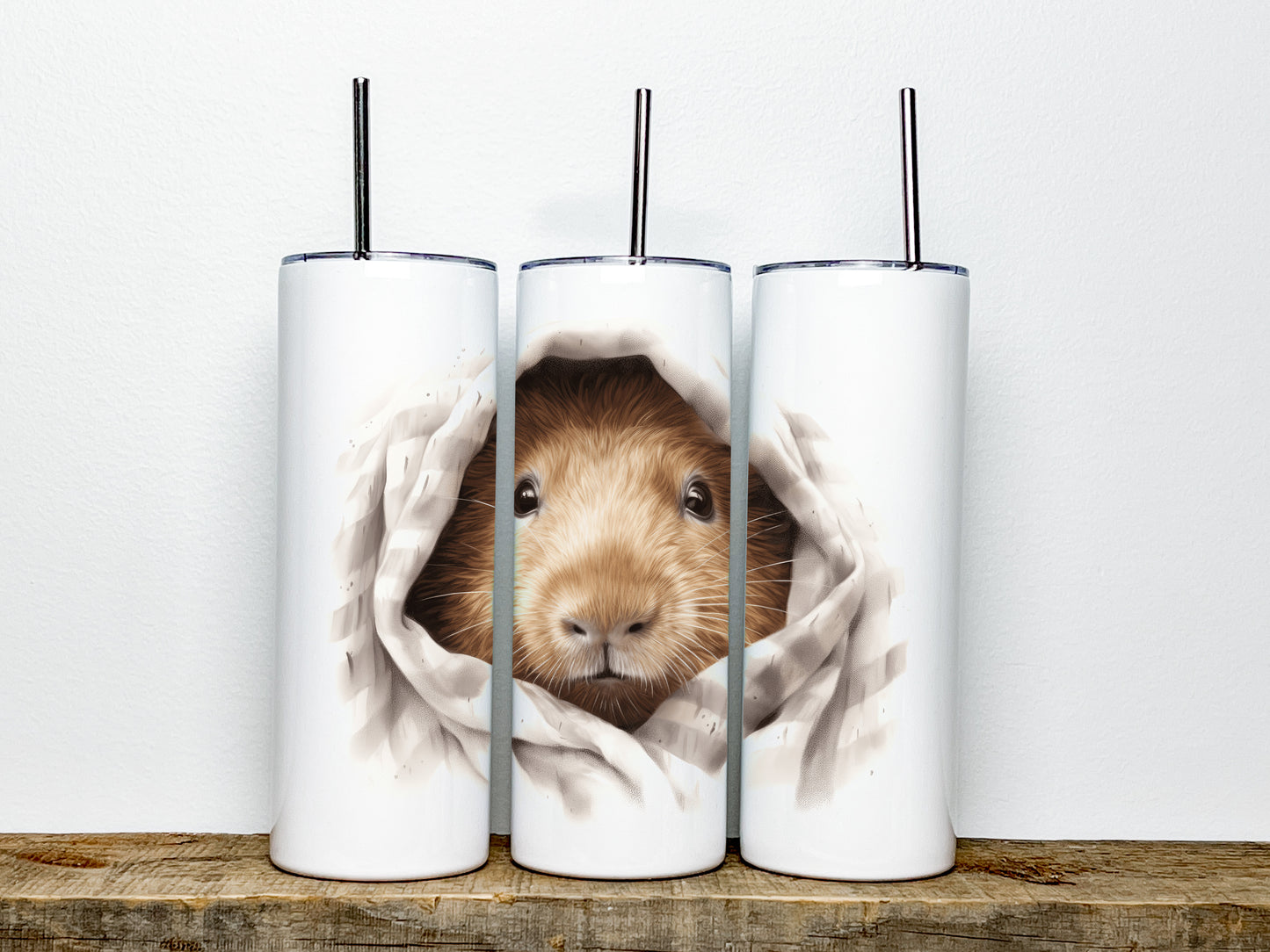 Capybara Tumbler, Capybara Skinny Tumbler, Cute Rodent Tumbler