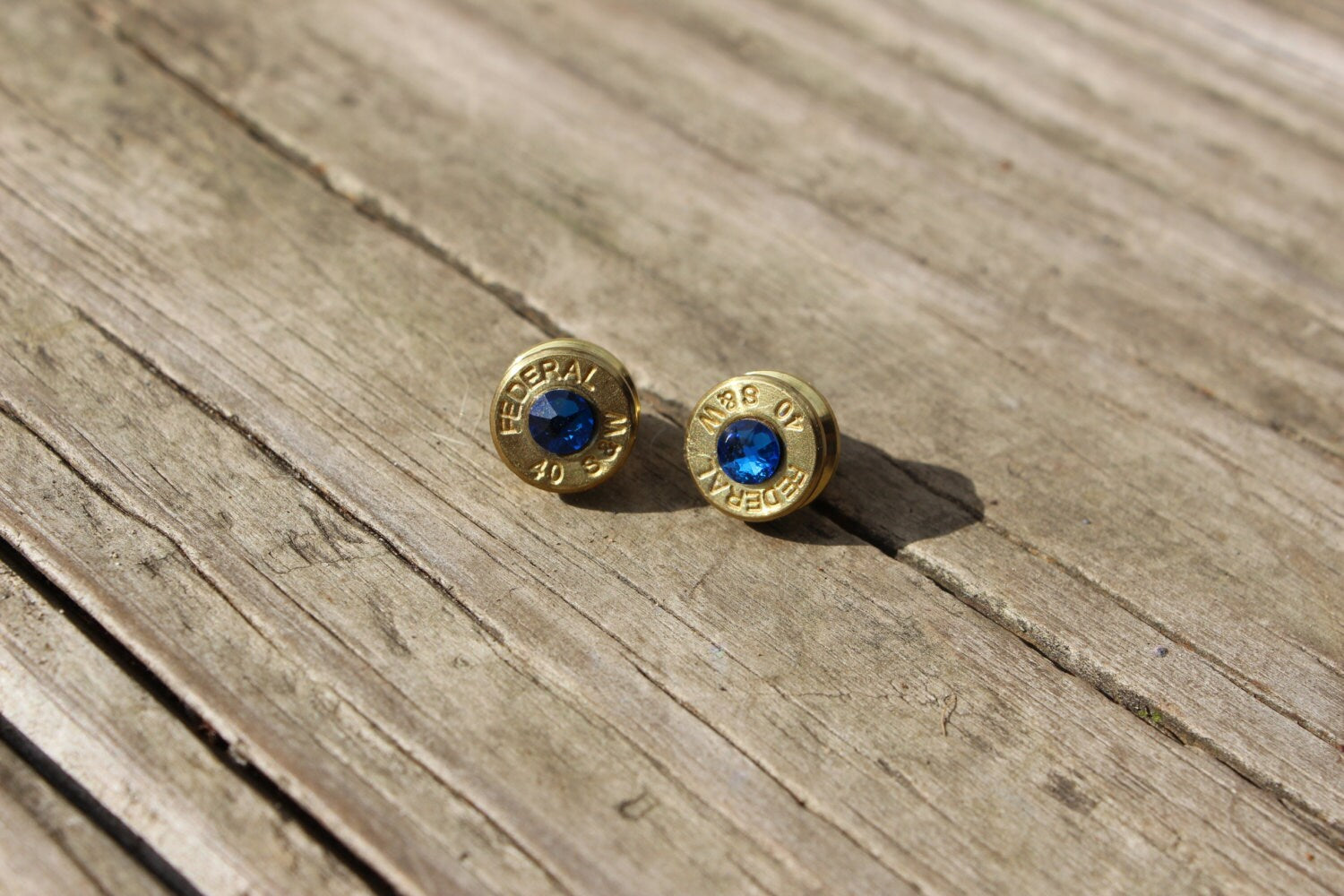 Handmade Police Bullet Post Earrings, Bullet Earrings, Police Wife Police Mom Bullet Earrings