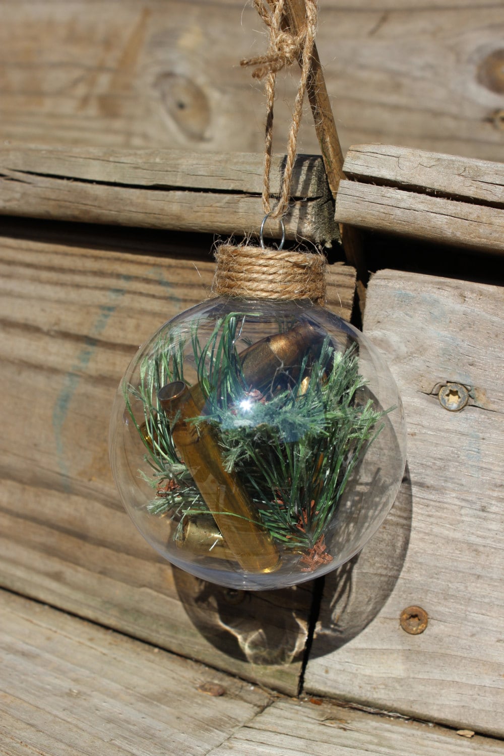 Bullet Ornament, Bullet Christmas Ornament, handmade ornament, handcrafted ornament, Christmas Gift, Father's Day Gift, Hunter Gift Country