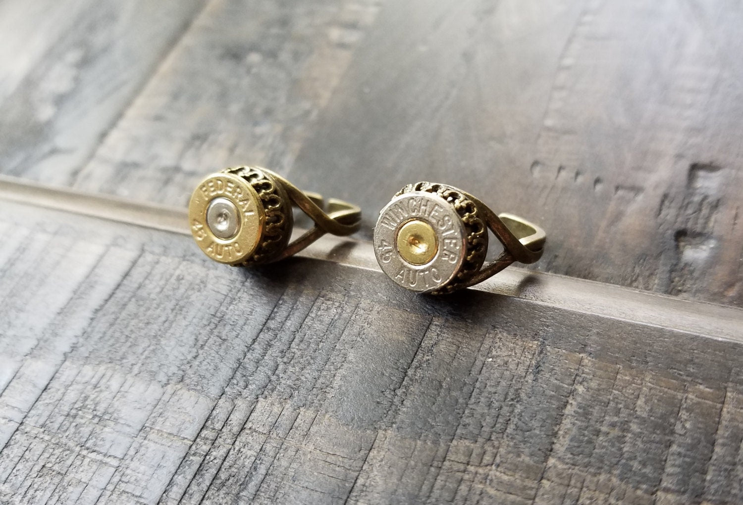 Handmade Bullet Rings, Bullet Jewelry for the Country Girl