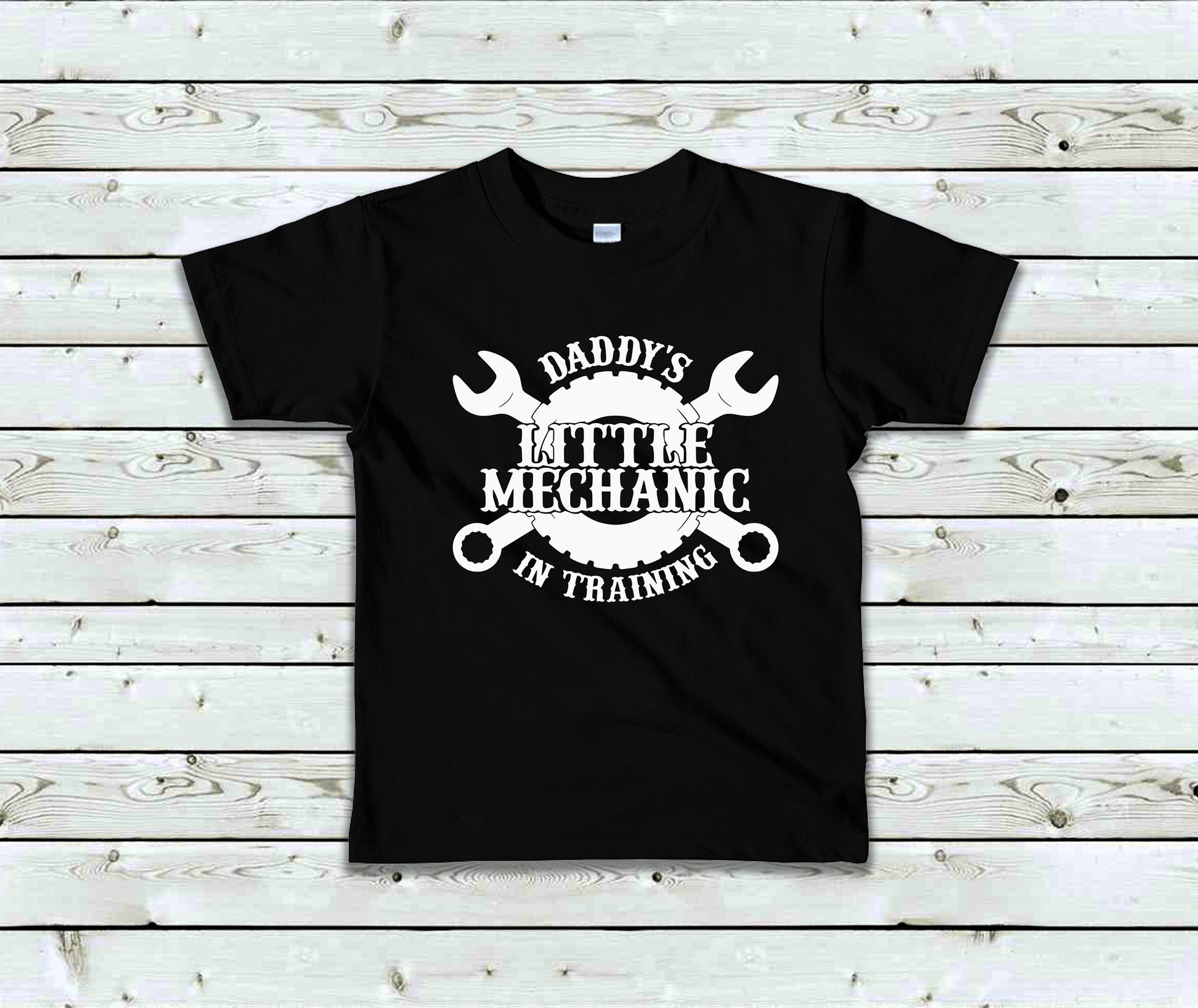 Mechanic In Training Toddler Tee Kid's Tee T-shirt -Mechanic T-shirt - Mommy's Little Mechanic - Daddy's Little Mechanic - Grandpa's