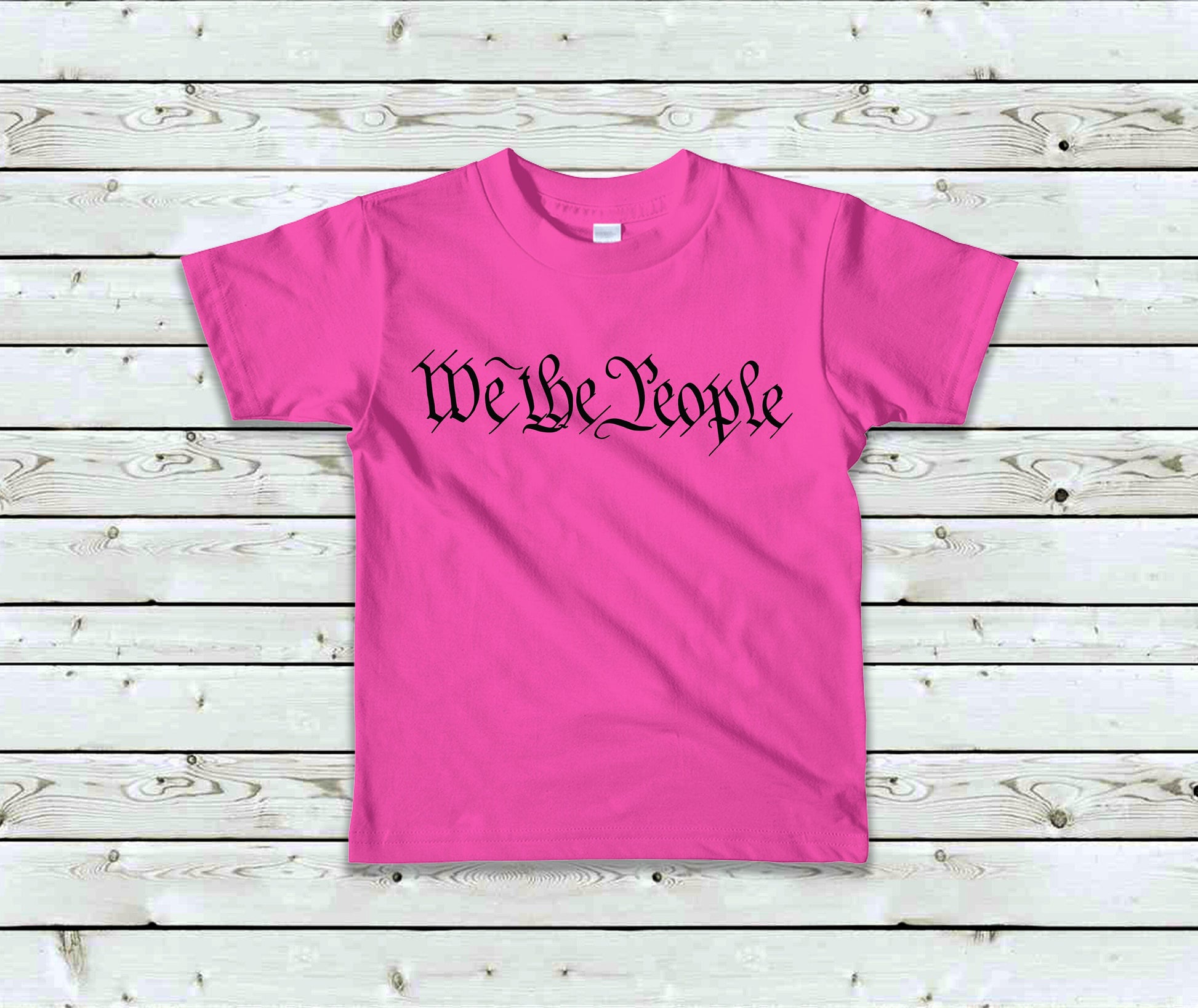 We The People Toddler Tee Kid's Tee T-Shirt - We The People T-shirt Kid's Clothes T-shirt