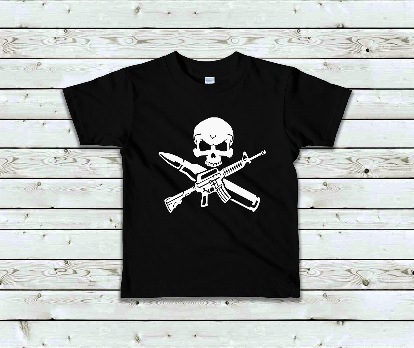 2nd Amendment Toddler Tee Kid's Tee T-Shirt Second Amendment T-shirt Kid's Clothes T-shirt Military Guns T-shirt Guns Shirt