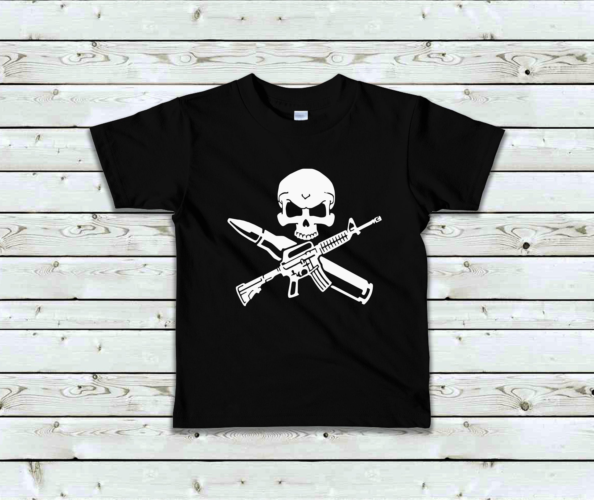2nd Amendment Toddler Tee Kid's Tee T-Shirt Second Amendment T-shirt Kid's Clothes T-shirt Military Guns T-shirt Guns Shirt