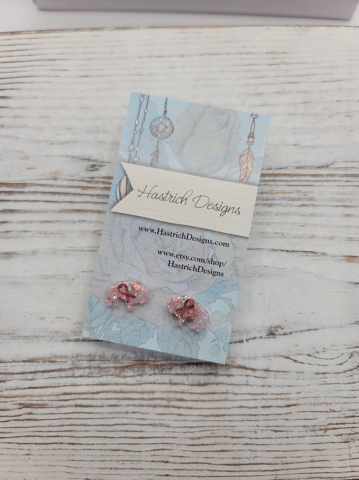 Breast Cancer Buffalo Stud Earrings, Buffalo Earrings, Buffalo Post Earrings, Fun Earrings, Buffalo Jewelry Breast Cancer Awareness