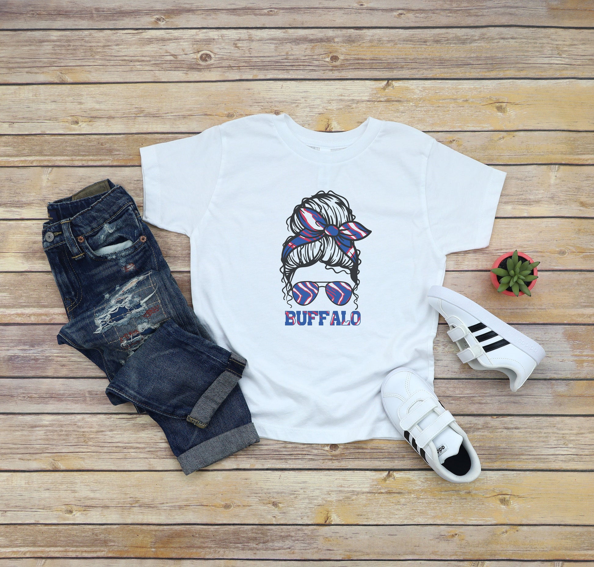 Youth Buffalo Girl Shirt, Buffalo Girl Youth Shirt