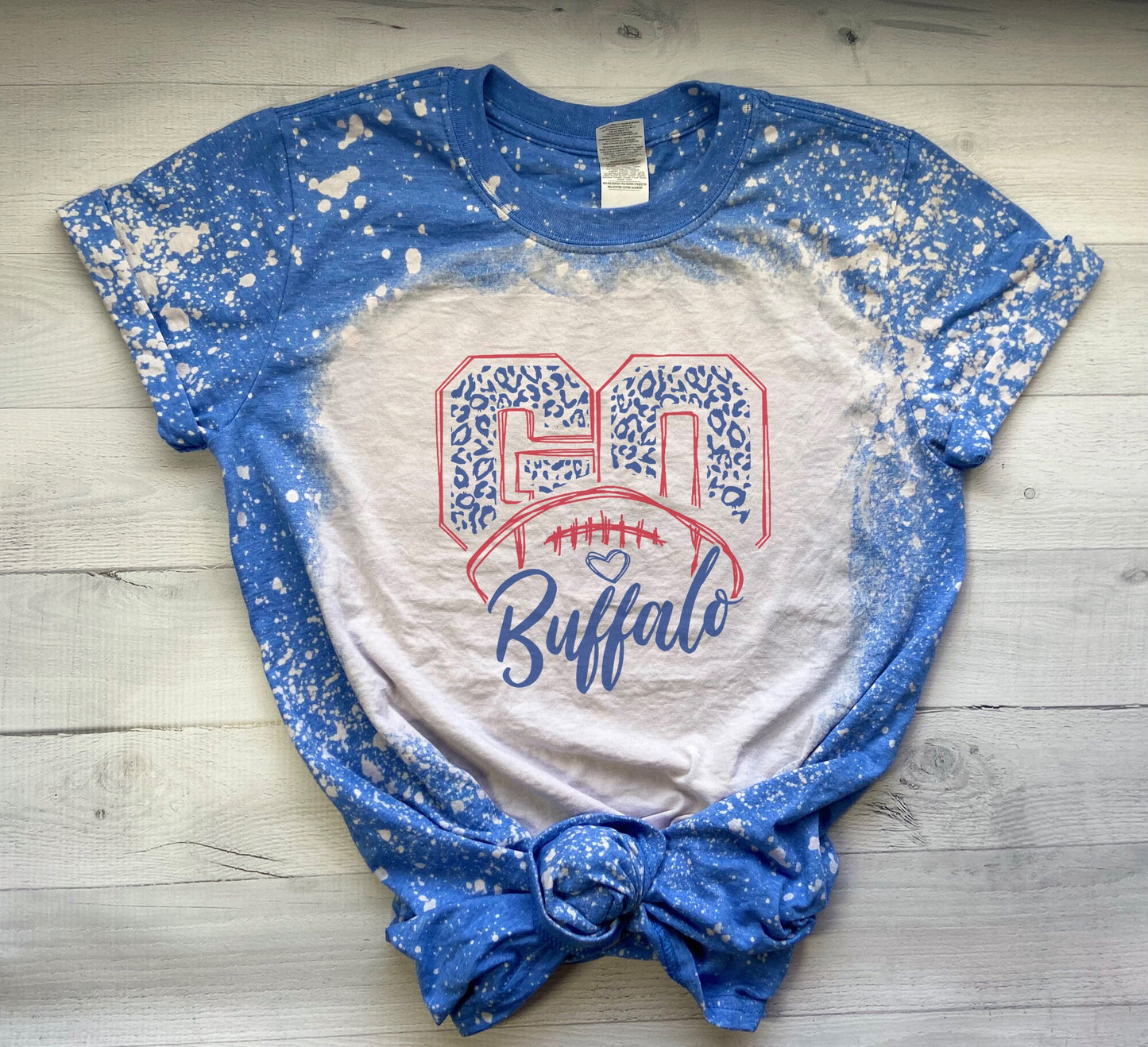 Go Buffalo Shirt, Go Buffalo Bleached Shirt
