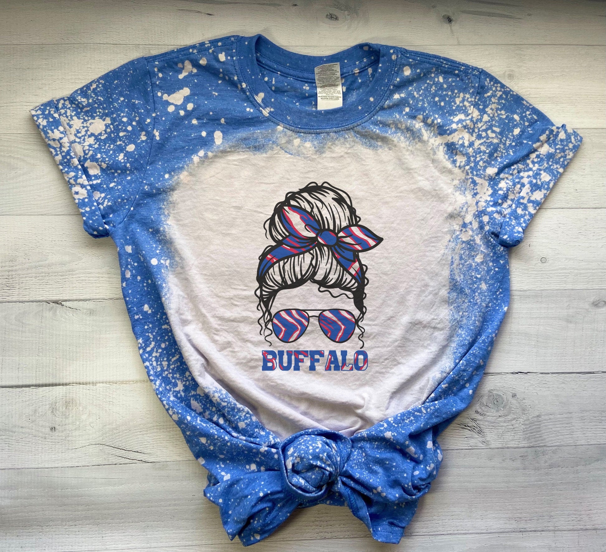 Buffalo Girl Shirt, Buffalo Girl Bleached Shirt