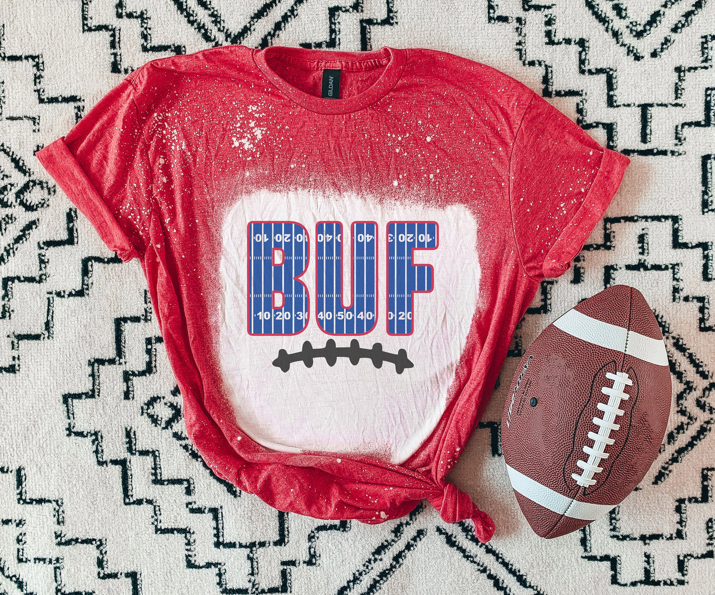 Buffalo Shirt Tee, Buffalo Bleached Tee, Buffalo Shirt Tee, Buffalo Bleached Tee