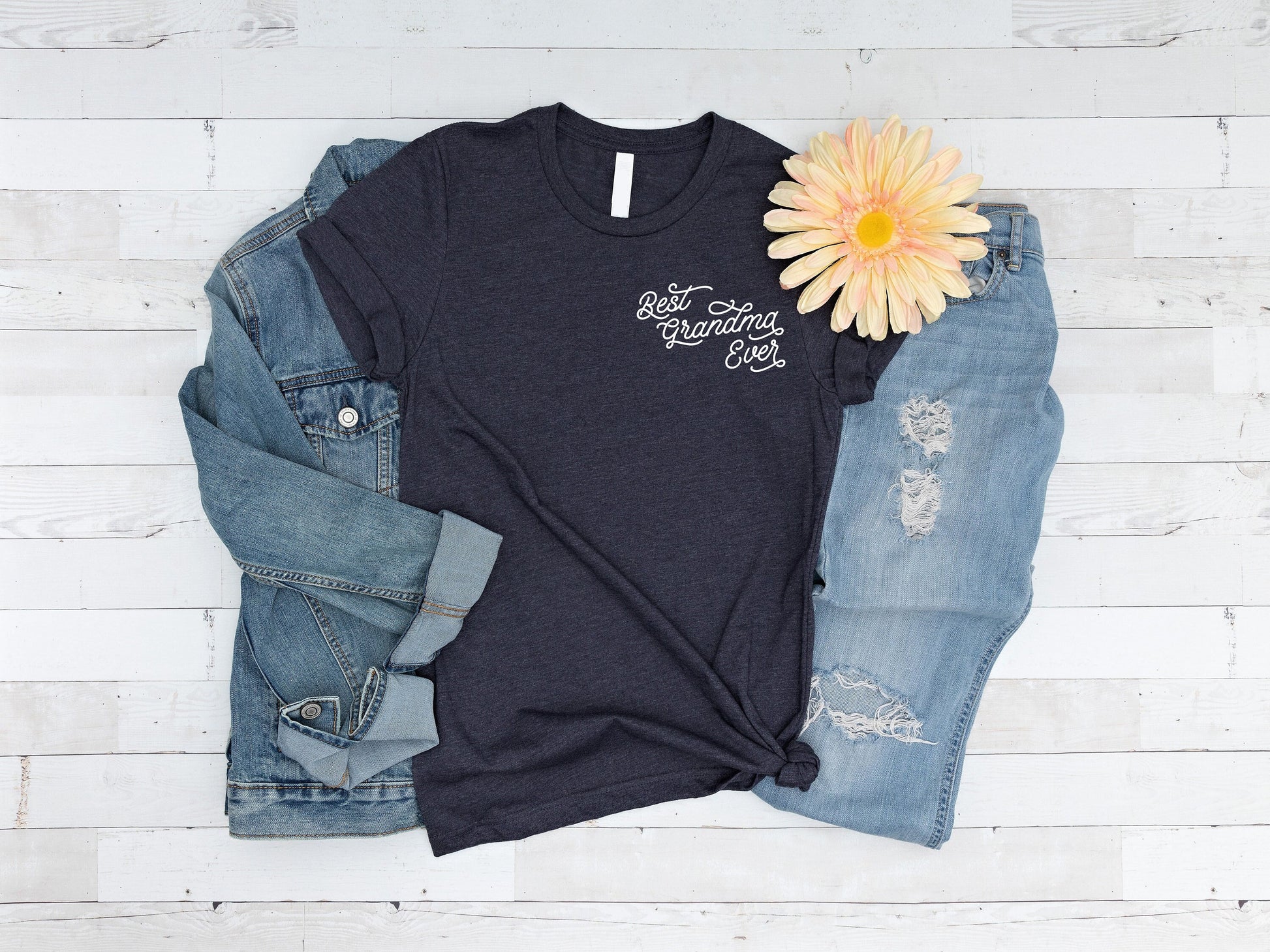 Best Grandma Ever T-shirt Tee, Best Grandma T-Shirt Tee