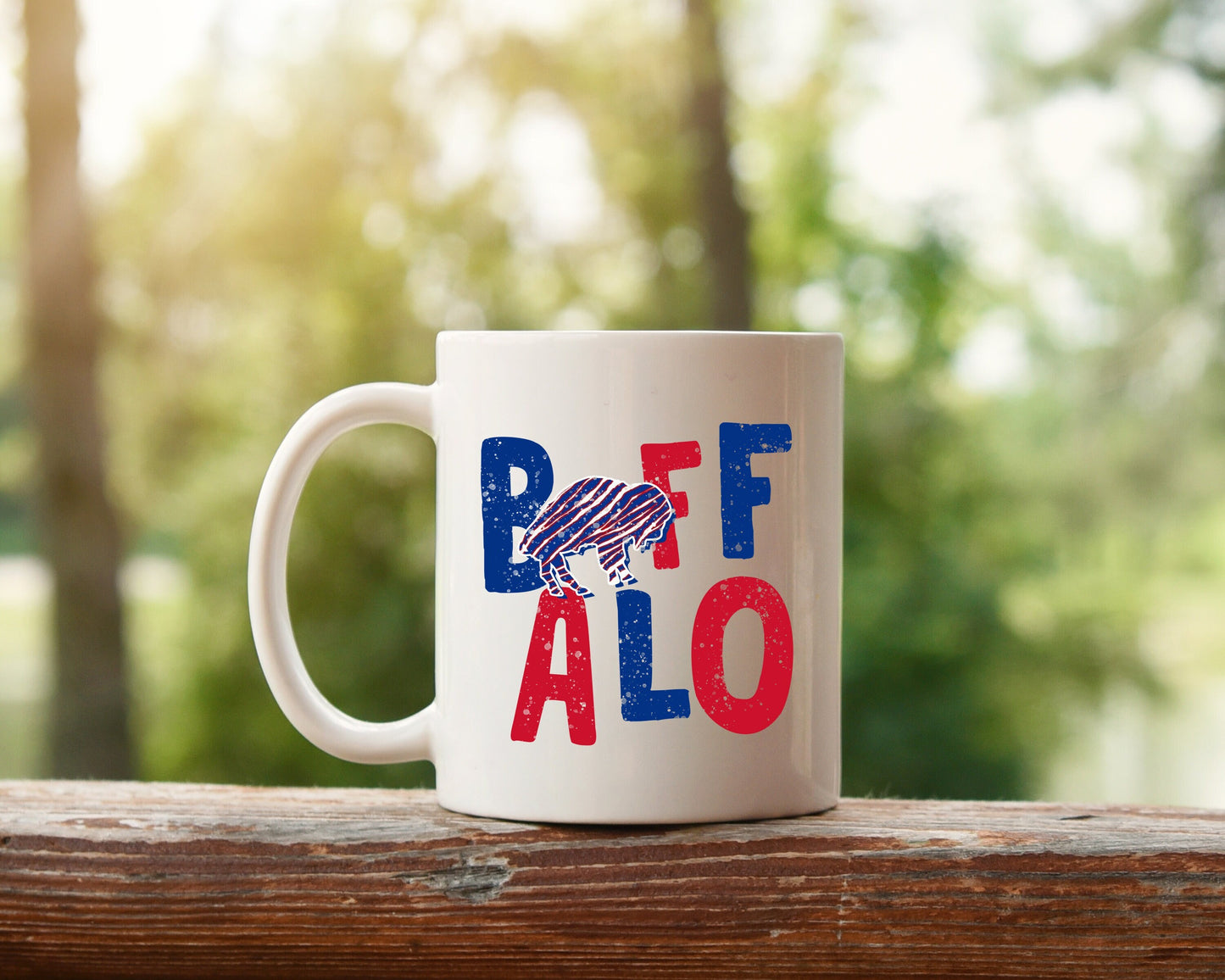 Buffalo Mug Coffee Cup, Buffalo Coffee Mug, Buffalo Coffee Cup