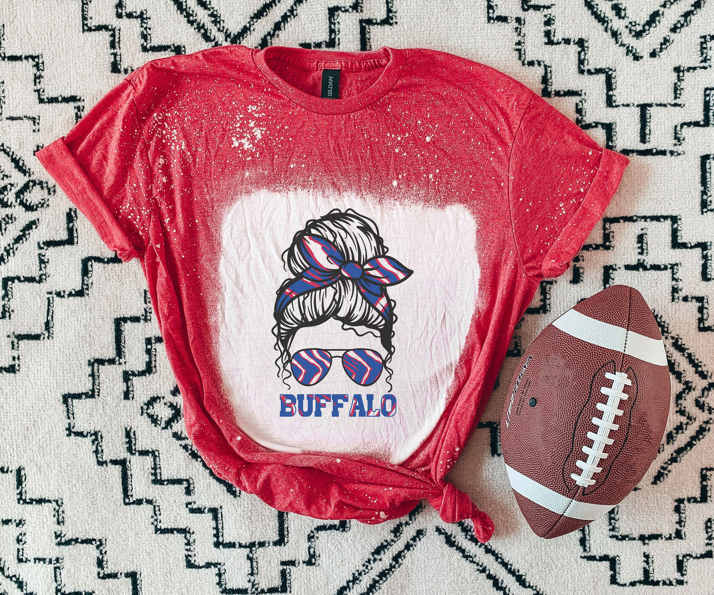 Buffalo Girl Shirt, Buffalo Girl Bleached Shirt