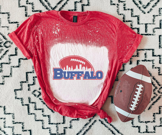 Buffalo Shirt Tee, Buffalo Bleached Tee, Buffalo Shirt Tee, Buffalo Bleached Tee