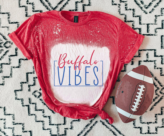 Buffalo Shirt Tee, Buffalo Bleached Tee, Buffalo Shirt Tee, Buffalo Bleached Tee Buffalo Vibes Tee
