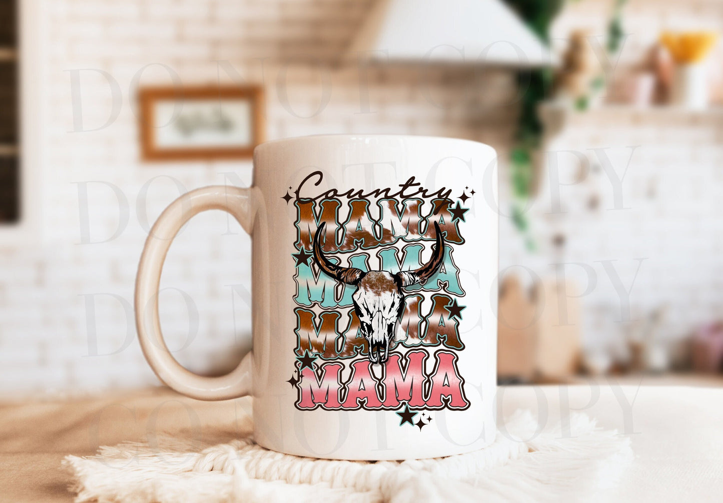 Country Mama Mug, Country Mug, Mom Mug, Western Mug