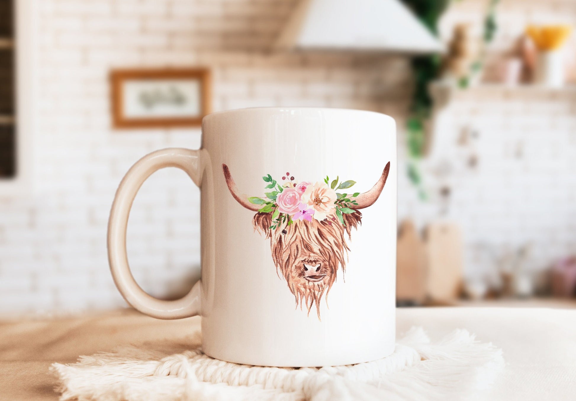 Scottish Highland Cow Mug, Cow Mug, Scottish Highlander