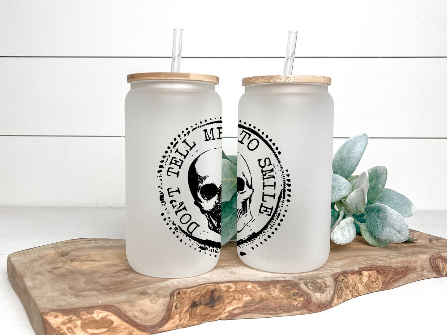 Smile Cup Iced Coffee Cup Glass, Beer Can Glass, Hearsay Coffee Cup, Glass Cup Coffee Can Beer, Smile Soda Can Glass