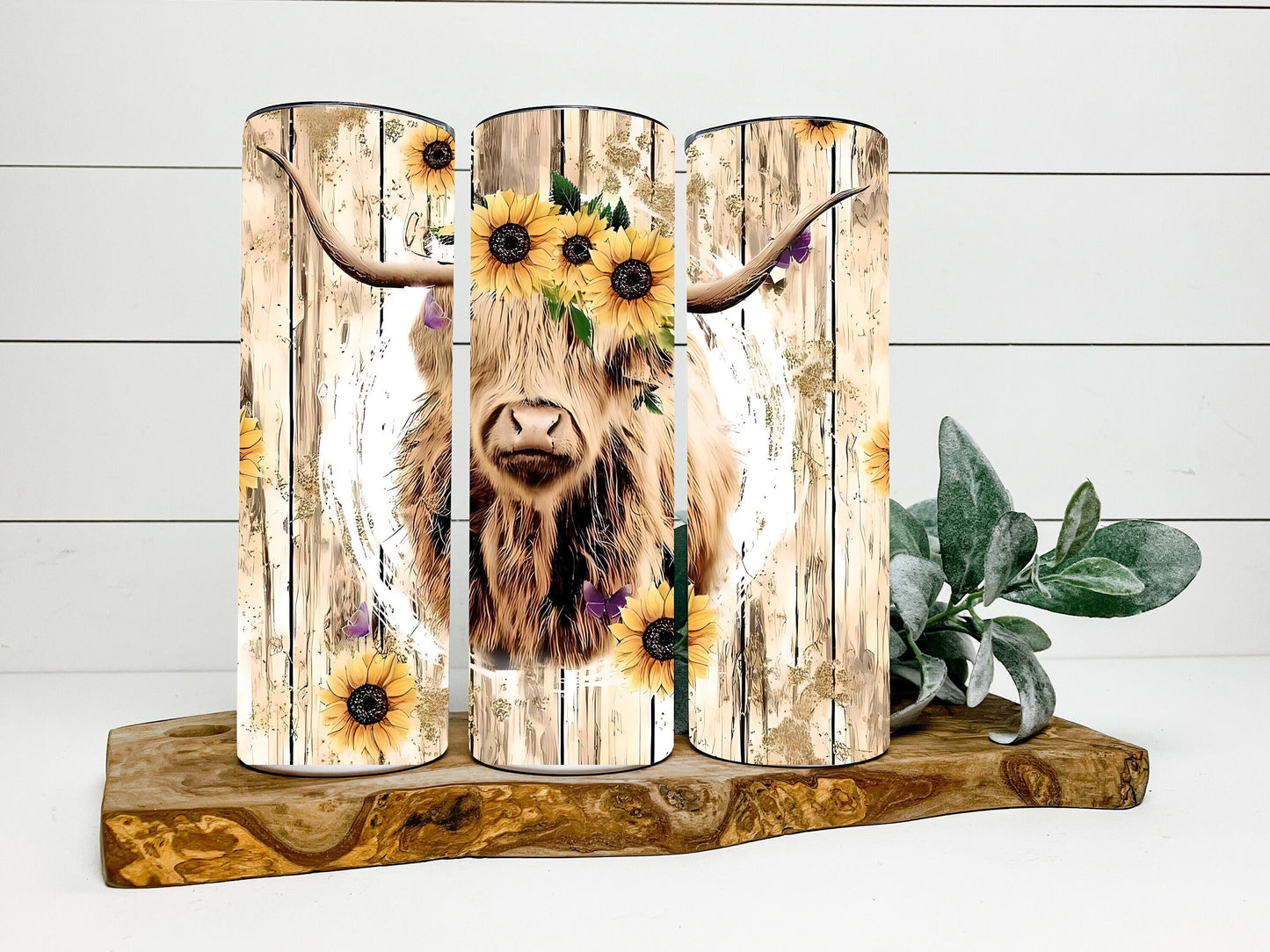 Highland Cow Tumbler, Highland Cow Skinny Tumbler, Cow Tumbler