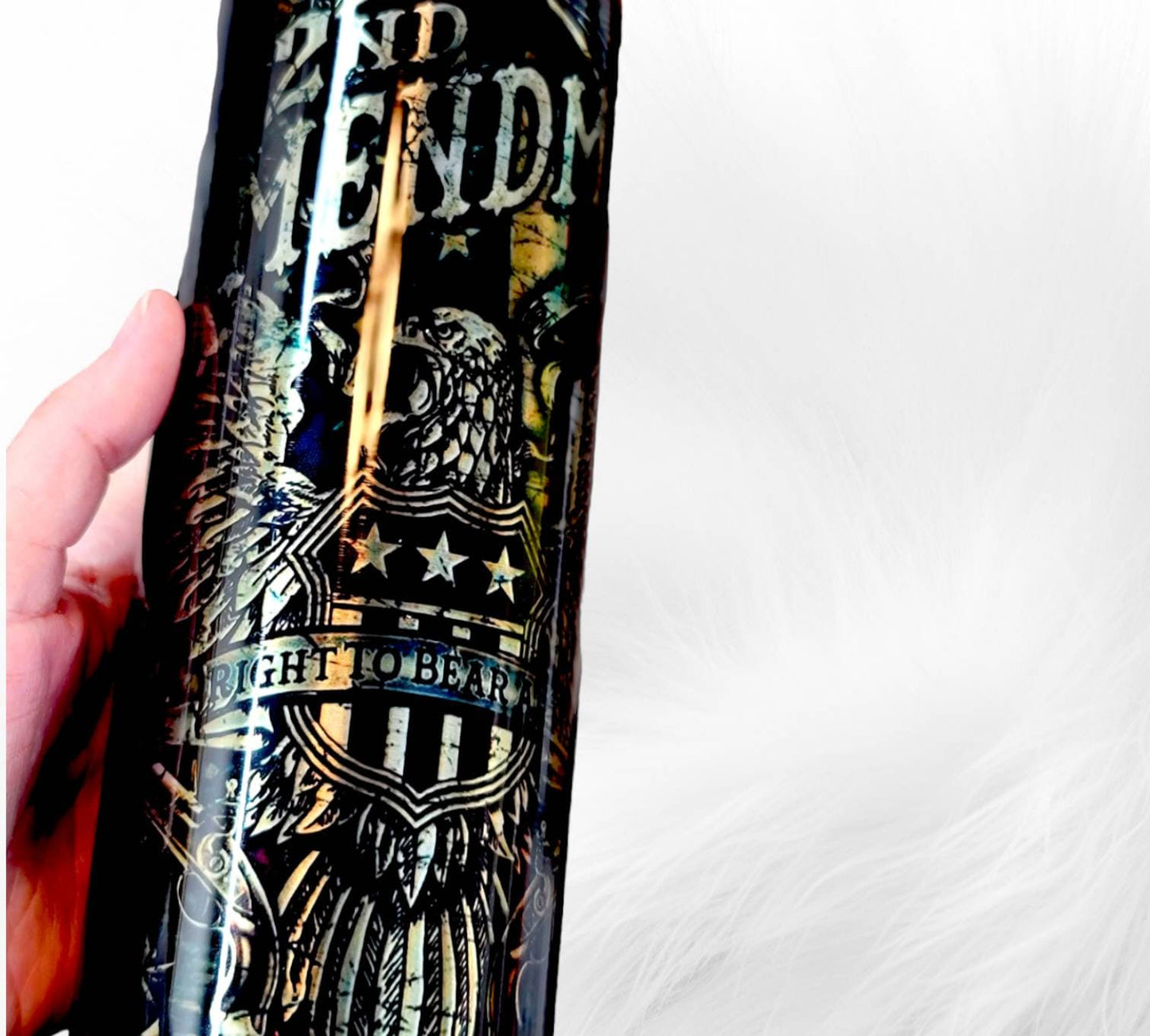 2nd Amendment Tumbler, 2nd Amendment Skinny Tumbler, 2A Tumbler